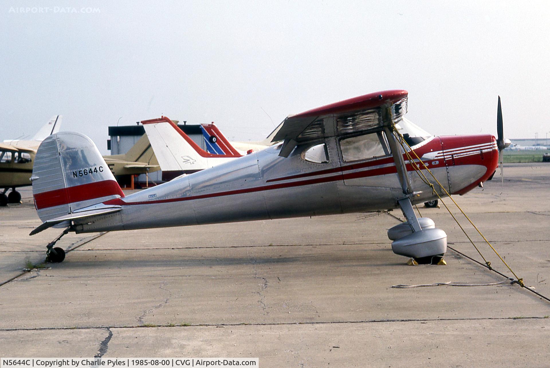 N5644C, 1950 Cessna 140A C/N 15598, 1985 Colors