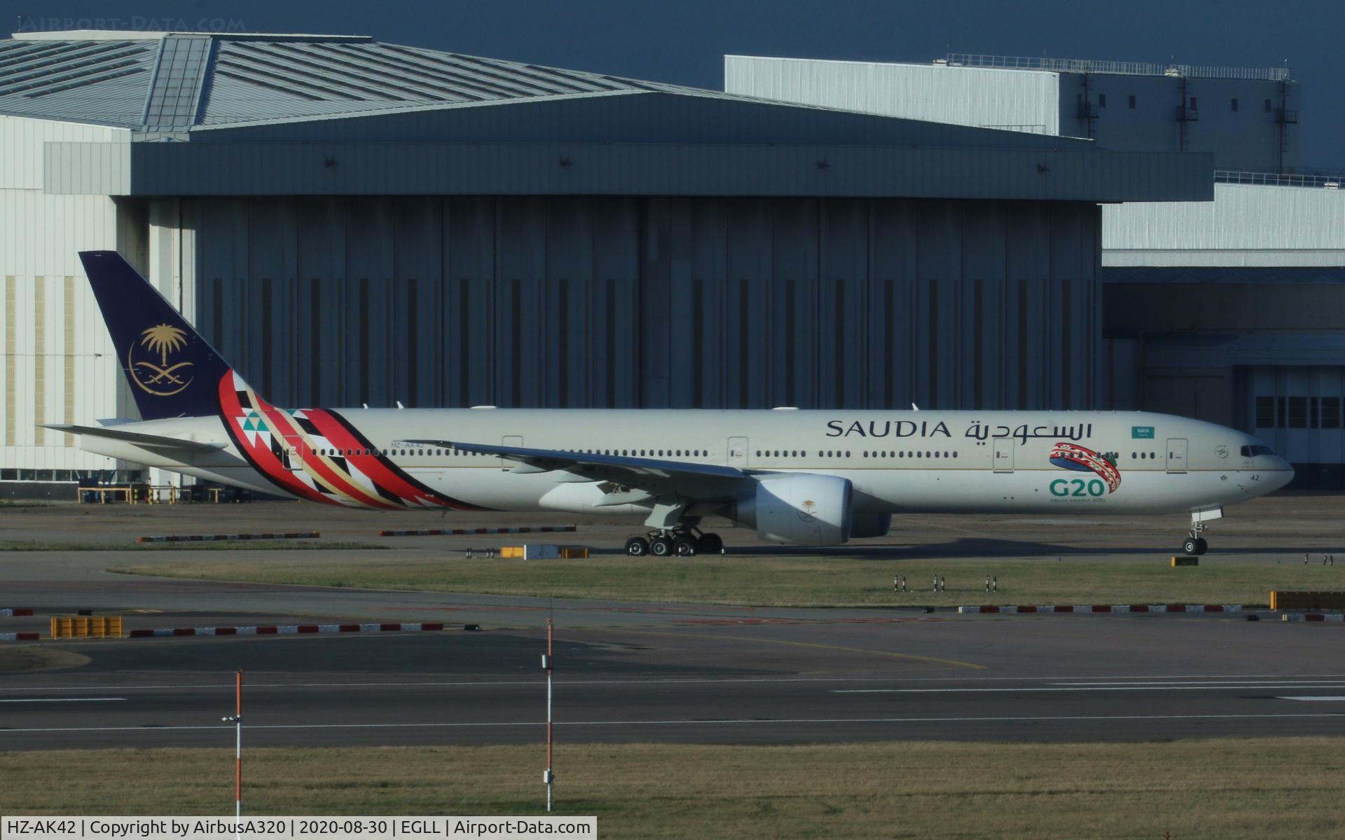 HZ-AK42, 2017 Boeing 777-300/ER C/N 62762, 