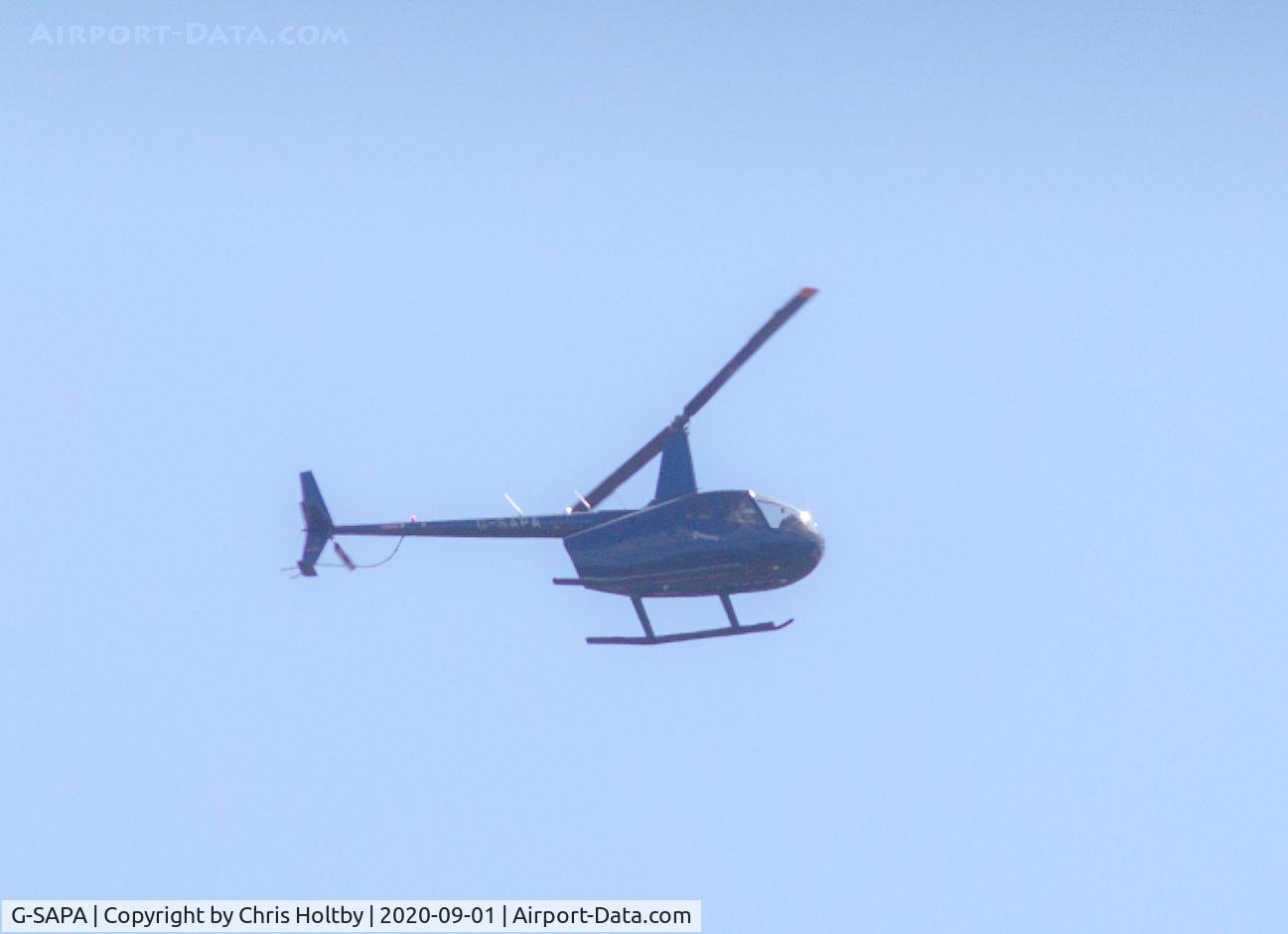 G-SAPA, 2018 Robinson R66 Turbine C/N 0877, Over Potters Bar, Herts