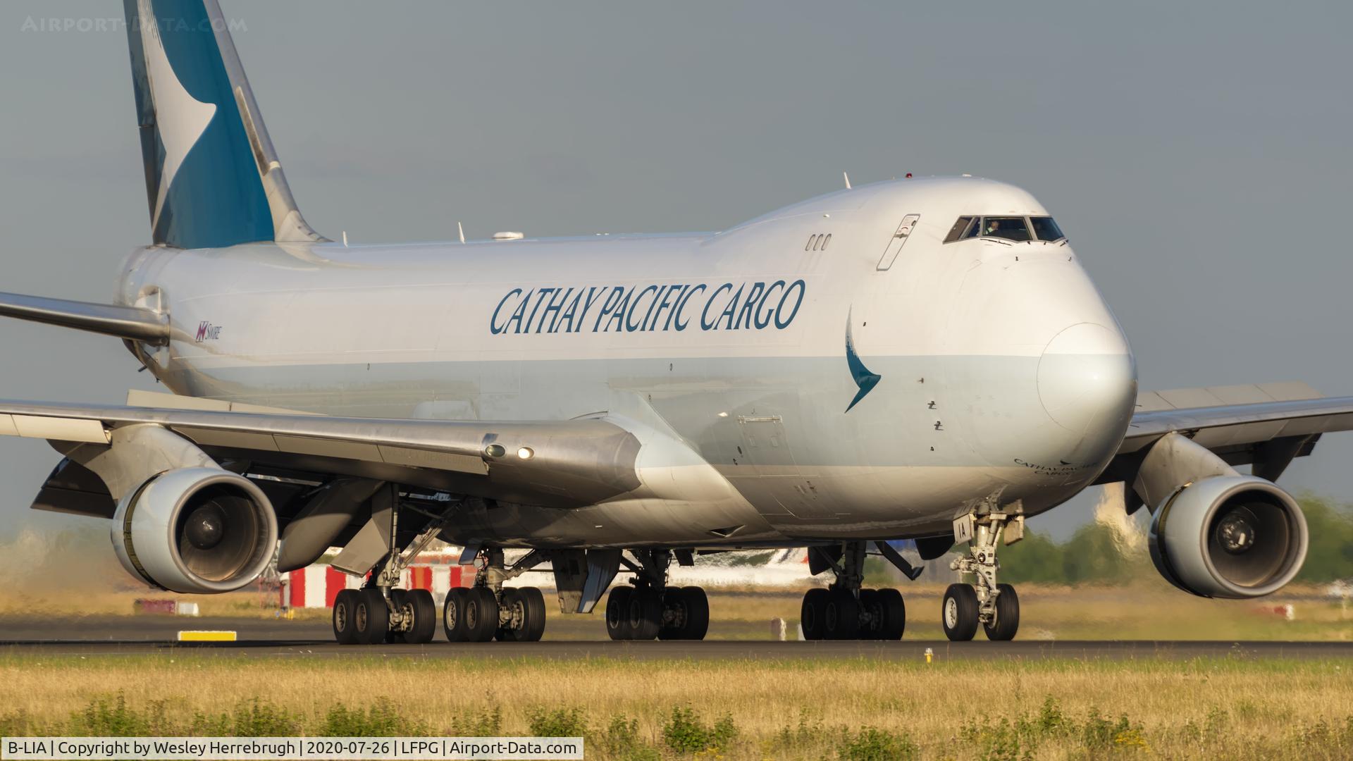 B-LIA, 2008 Boeing 747-467ERF C/N 37299/1404, Boeing 747-400F Cathay Cargo