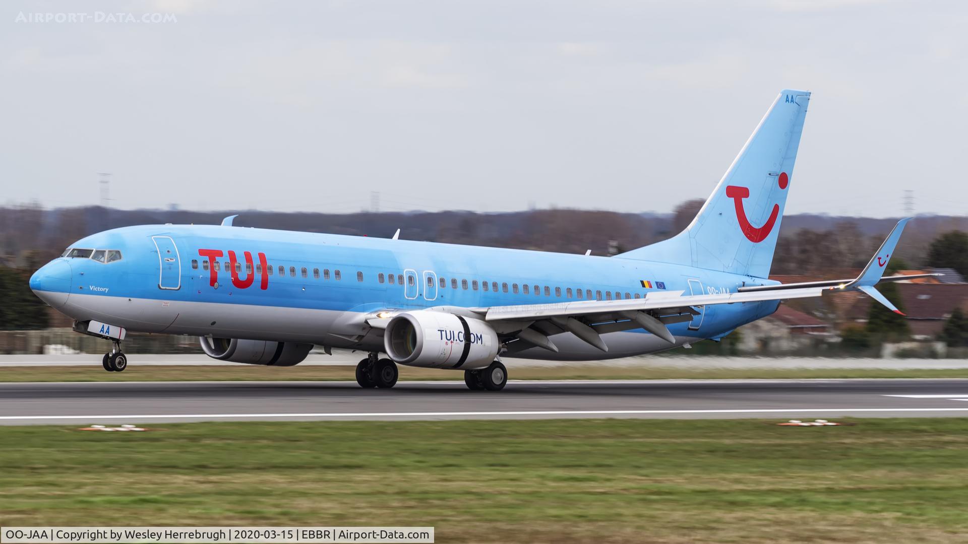 OO-JAA, 2007 Boeing 737-8BK C/N 29660, Boeing 737-700 Tuifly