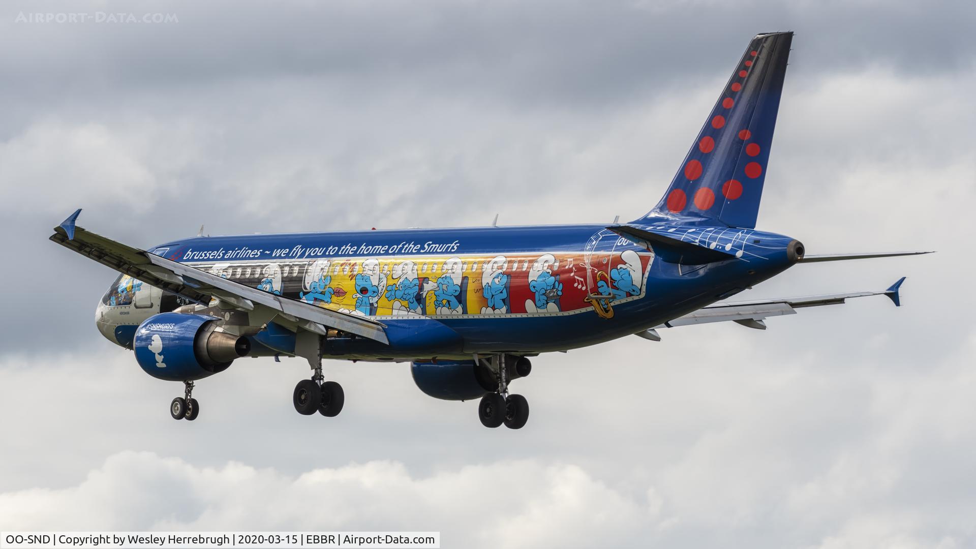 OO-SND, 2002 Airbus A320-214 C/N 1838, Airbus A320 Brussels Airlines