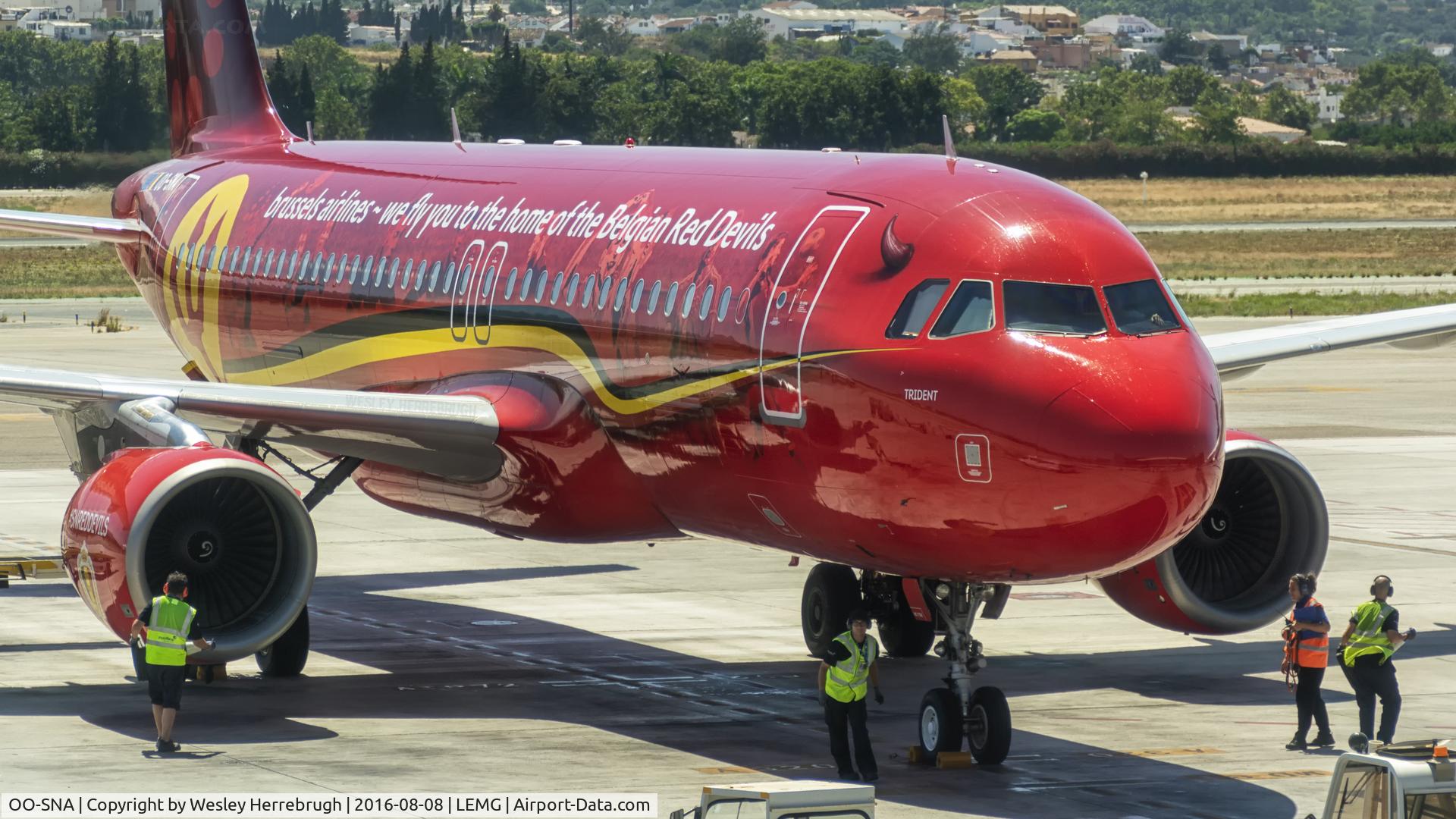 OO-SNA, 2001 Airbus A320-214 C/N 1441, Airbus A320 Brussels Airlines