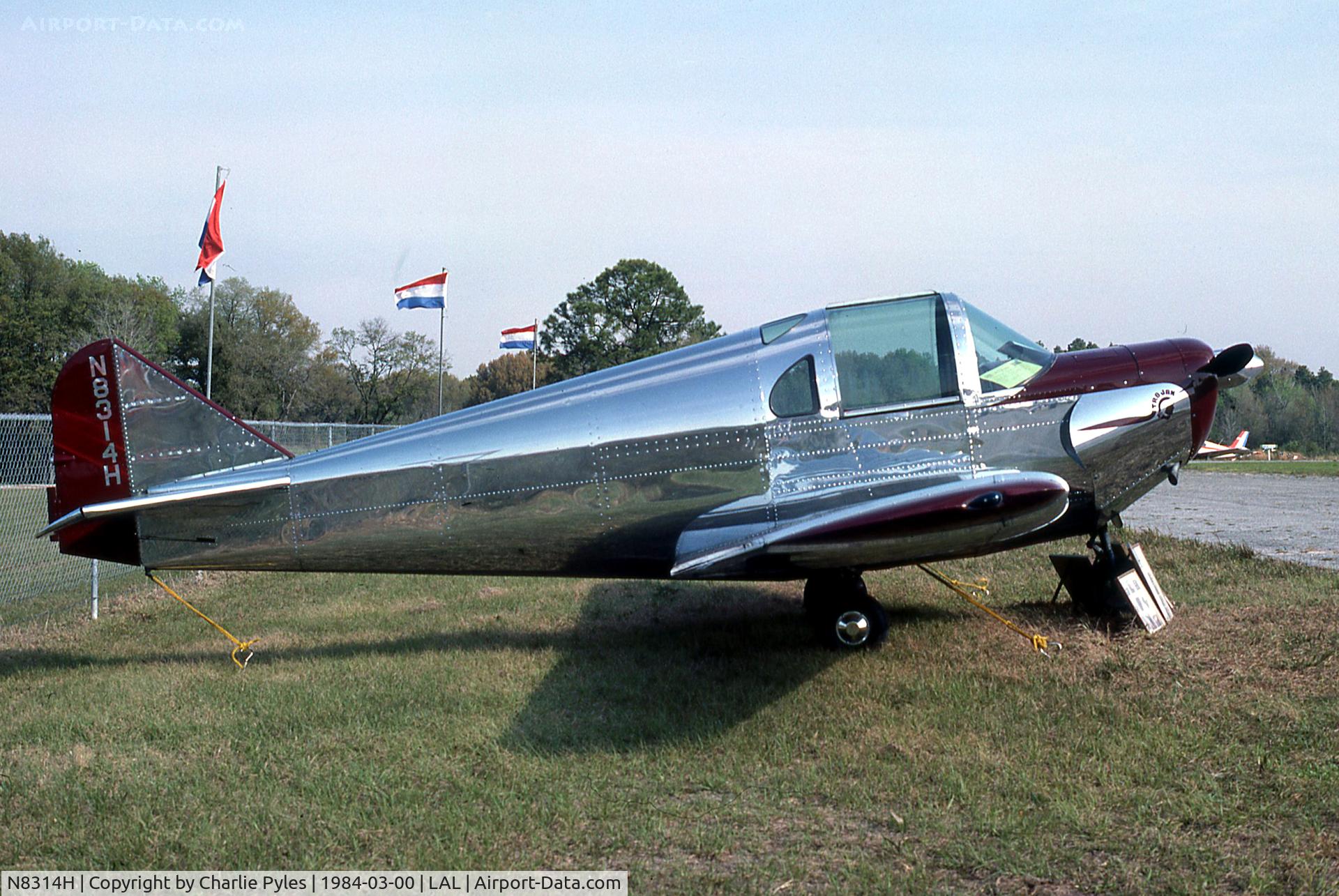 N8314H, 1948 Emigh Trojan A-2 C/N 17, Manufacturer was Emigh Aircraft Corporation, later Emigh Trojan Aircraft Company