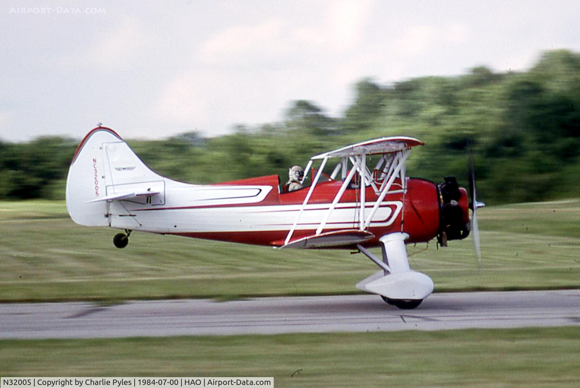 N32005, 1941 Waco UPF-7 C/N 5636, At the '84 Waco Reunion