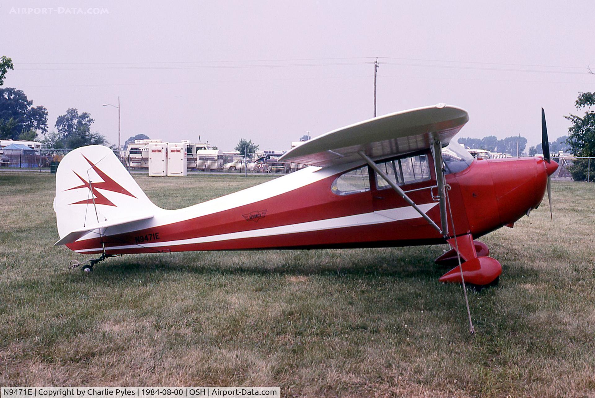 N9471E, 1946 Aeronca 11AC Chief C/N 11AC-1109, Chief