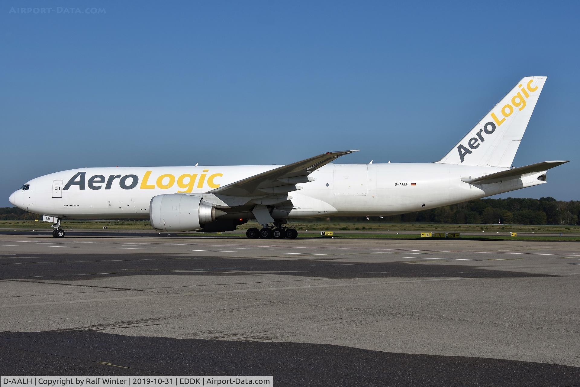 D-AALH, 2010 Boeing 777-FZN C/N 36200, Boeing 777-FZN - 3S BOX Aerologic - 36200 - D-AALH - 31.10.2019 - CGN