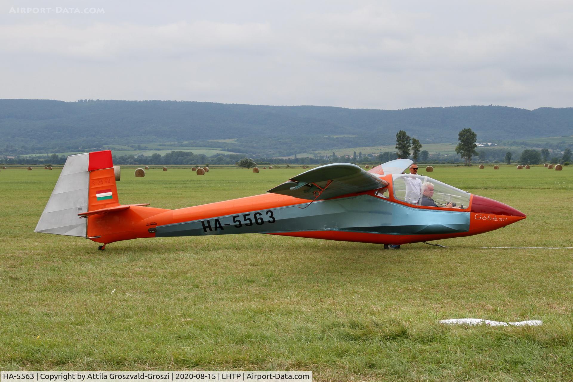 HA-5563, 1989 Rubik R-26SU Góbé 82 C/N AA800065, LHTP - Tapolca Airport, Hungary