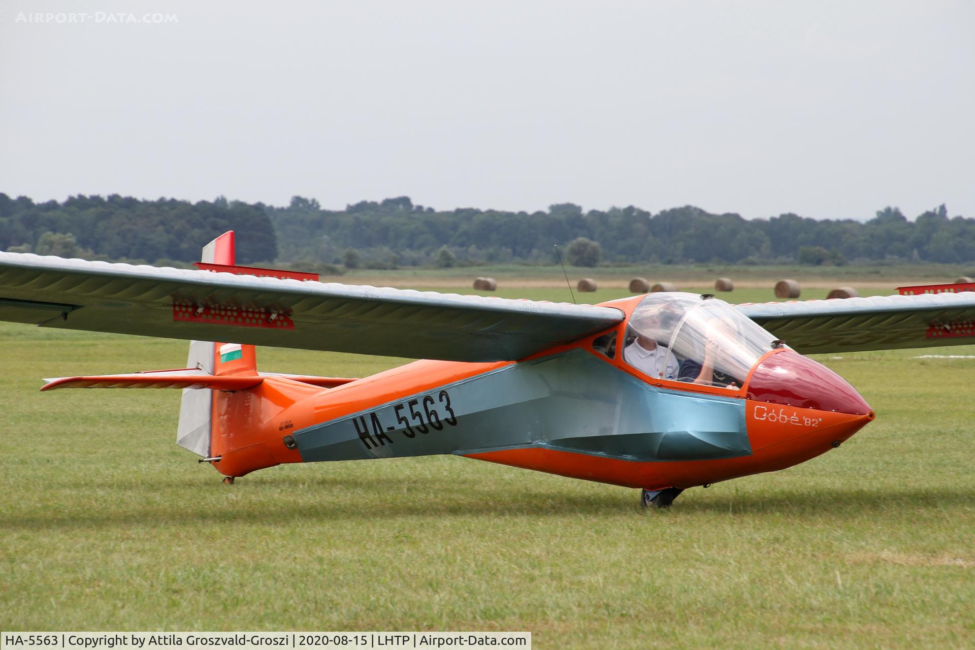 HA-5563, 1989 Rubik R-26SU Góbé 82 C/N AA800065, LHTP - Tapolca Airport, Hungary