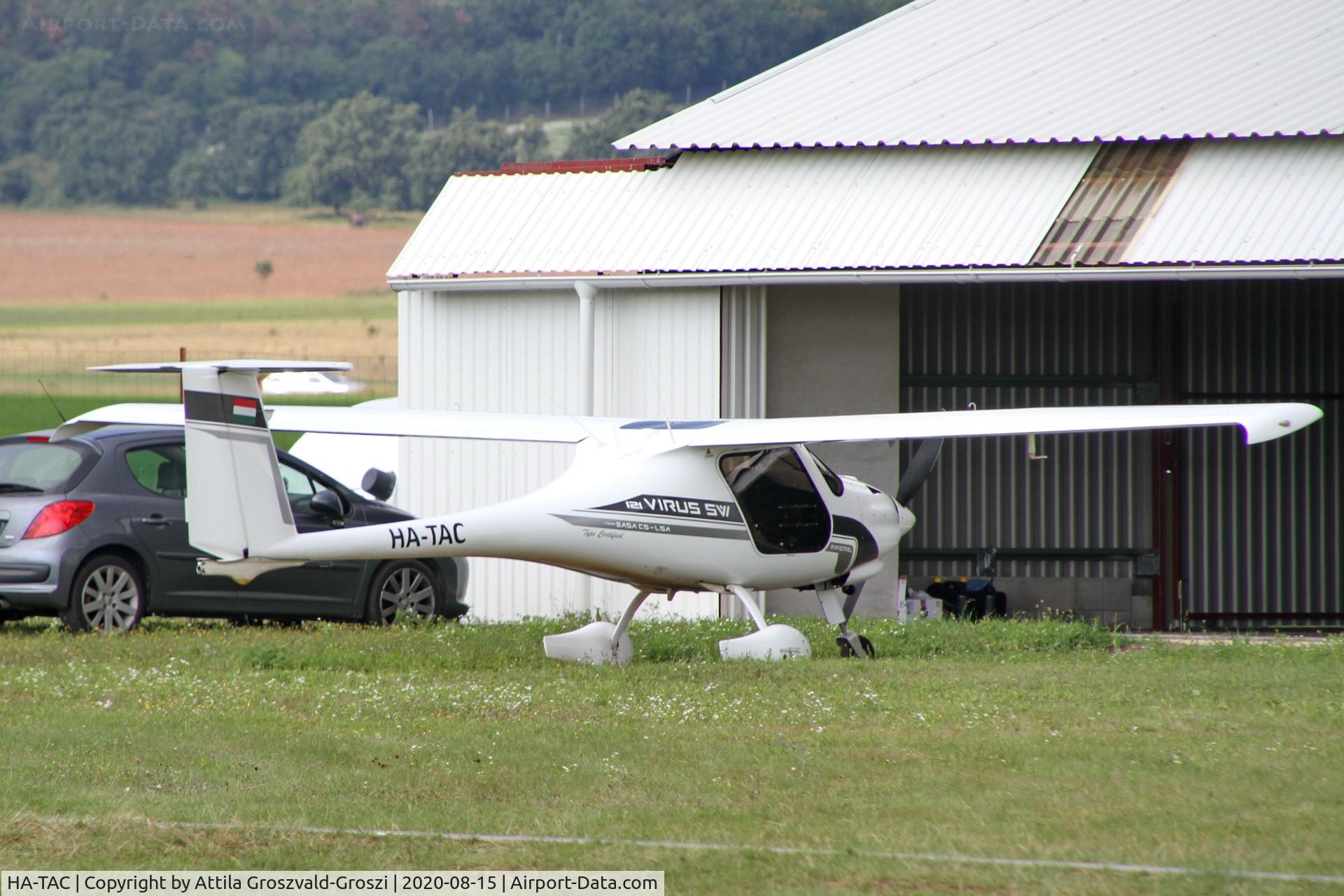 HA-TAC, 2018 Pipistrel Virus SW 121 C/N VSW1210026, Tótvázsony-Kövesgyürpuszta Airfield