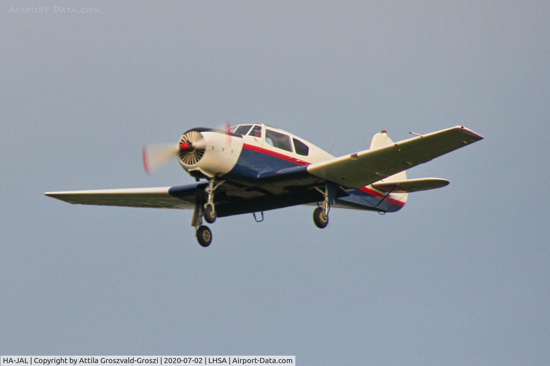 HA-JAL, 1980 Yakovlev Yak-18T C/N 22202047216, LHSA - Szentkirályszabadja Airport, Hungary