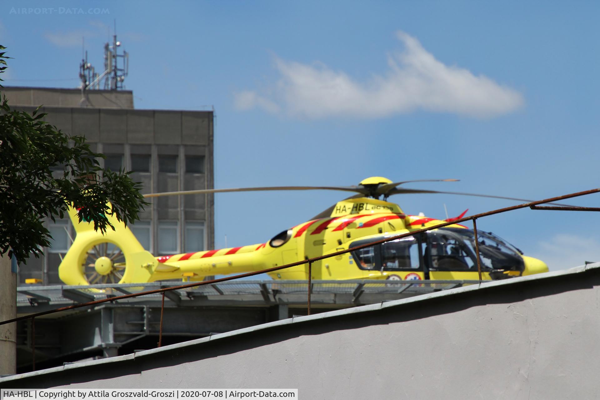 HA-HBL, Eurocopter EC-135P-2+ C/N 0399, Veszprém Hospital Helicopter Landing Dock