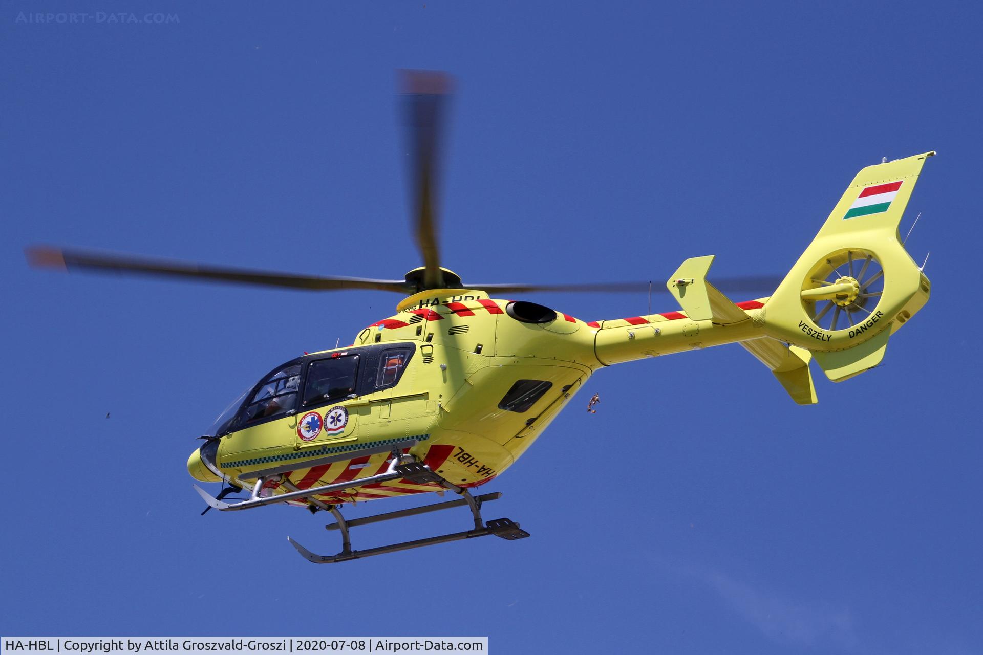 HA-HBL, Eurocopter EC-135P-2+ C/N 0399, Veszprém Hospital Helicopter Landing Dock