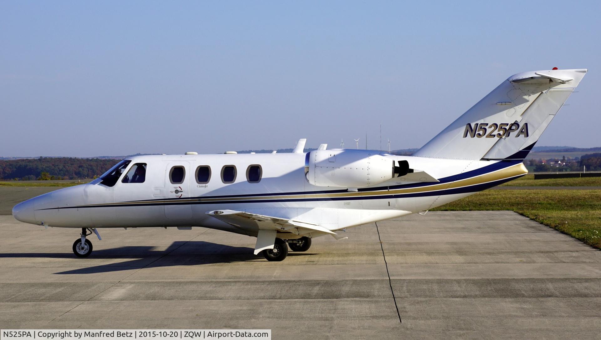 N525PA, 1997 Cessna 525 CitationJet C/N 525-0188, Heimatflughafen Zweibrücken