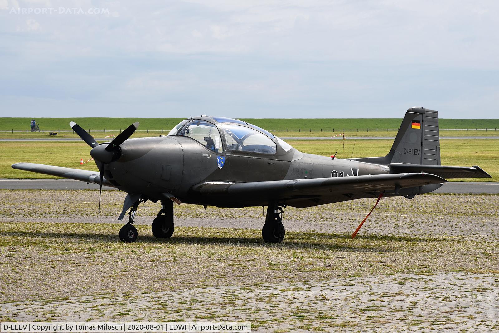 D-ELEV, 1960 Focke-Wulf FWP-149D C/N 144, Wilhelmshaven Mariensiel (WVN/EDWI), Germany