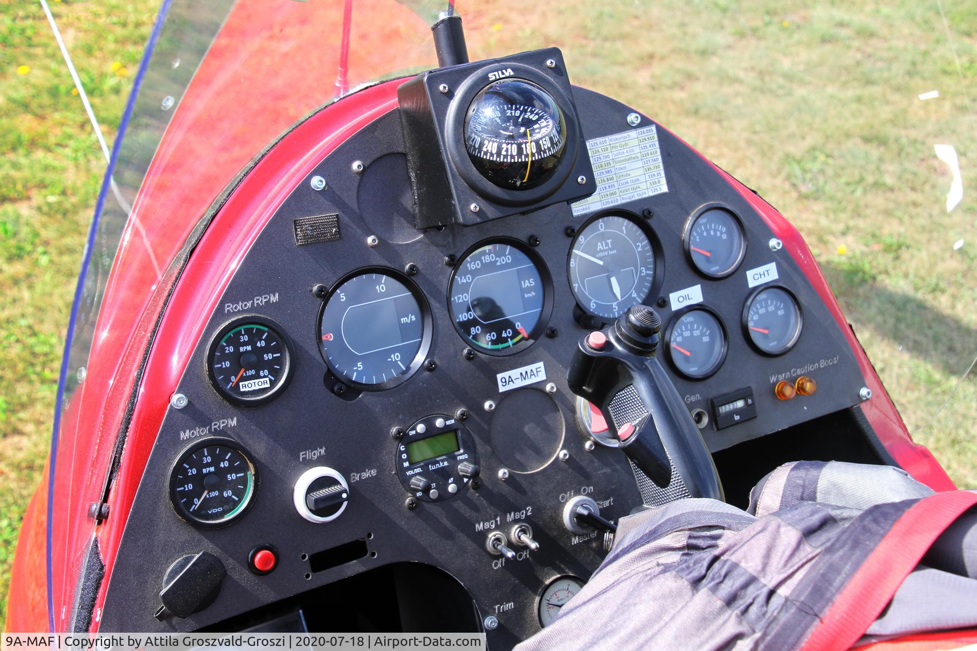 9A-MAF, AutoGyro Europe MTO3 C/N 07G50, Becsehely-Mura Airfield, Hungary