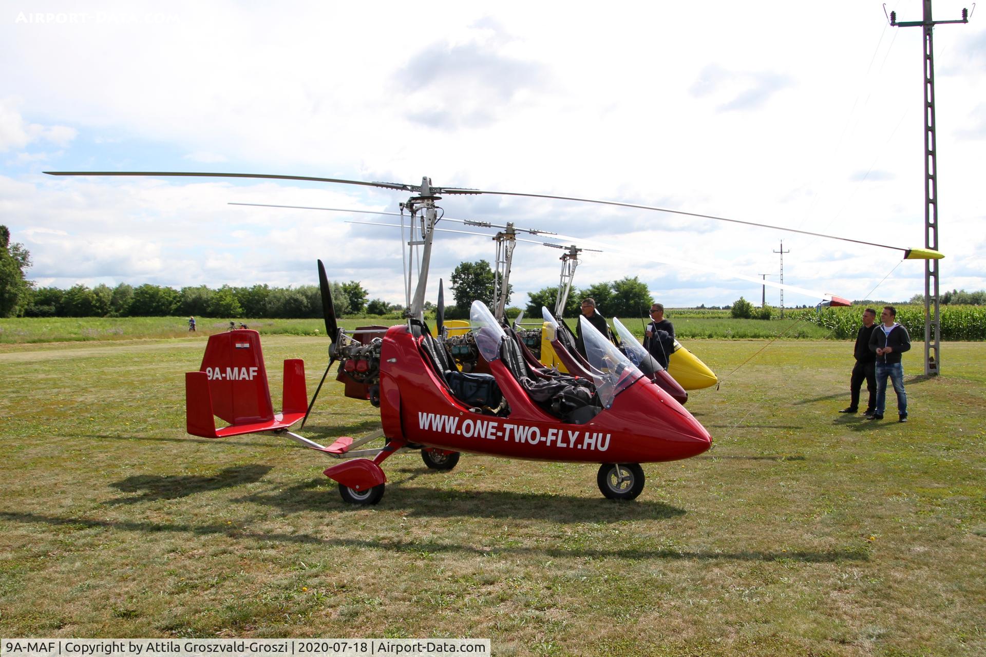 9A-MAF, AutoGyro Europe MTO3 C/N 07G50, Becsehely-Mura Airfield, Hungary