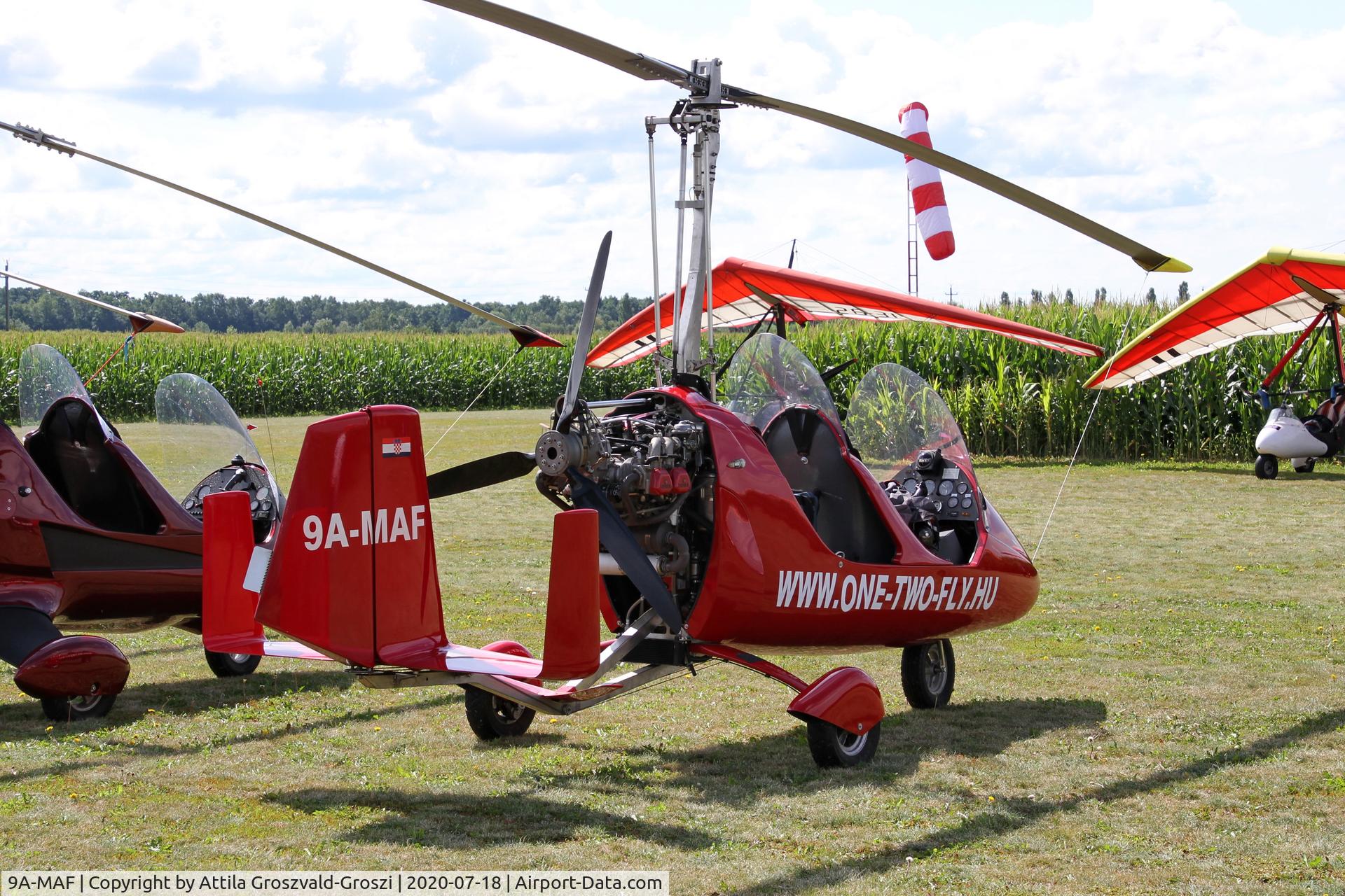 9A-MAF, AutoGyro Europe MTO3 C/N 07G50, Becsehely-Mura Airfield, Hungary