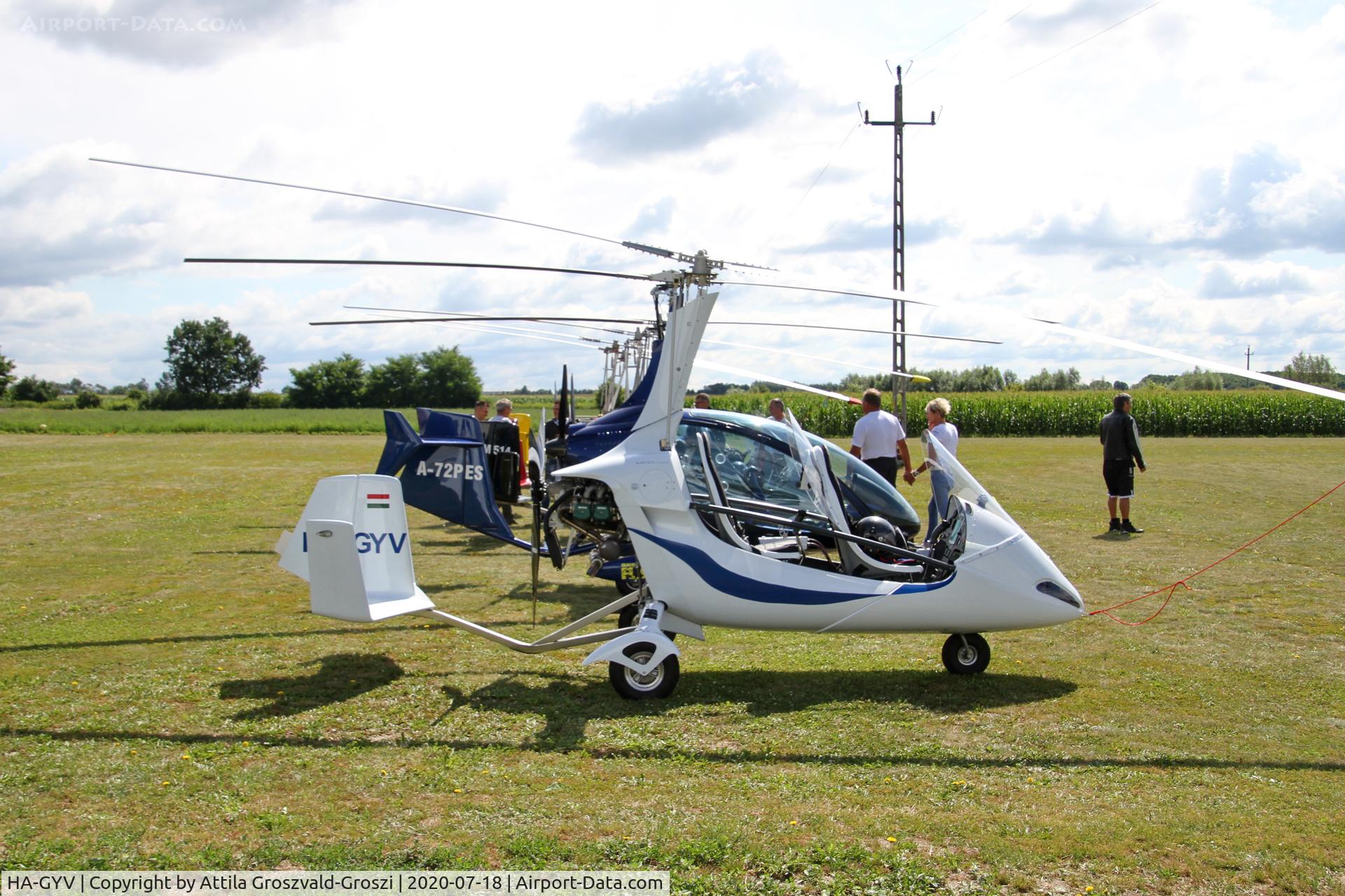 HA-GYV, 2020 AutoGyro MTOsport C/N M01891, Becsehely-Mura Airfield, Hungary
