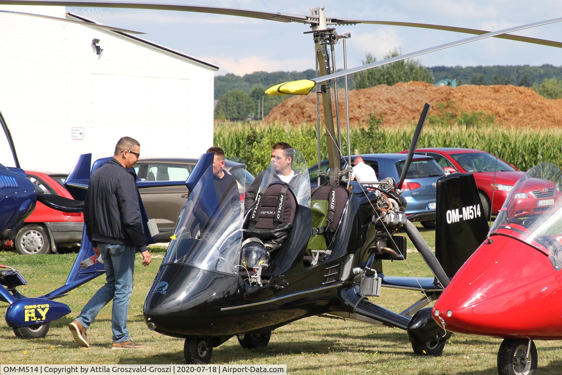 OM-M514, 2016 Apollo Gyro Ag1 C/N 170616, Becsehely-Mura Airfield, Hungary