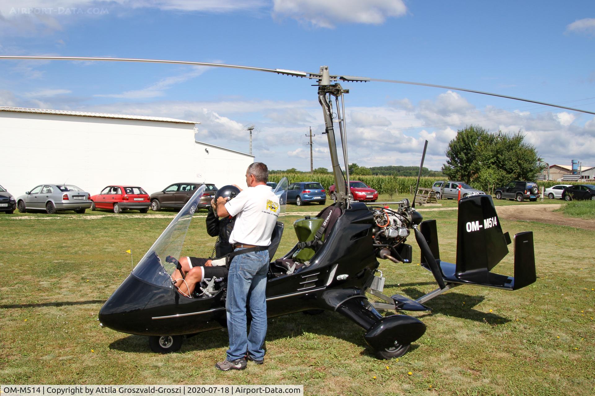 OM-M514, 2016 Apollo Gyro Ag1 C/N 170616, Becsehely-Mura Airfield, Hungary