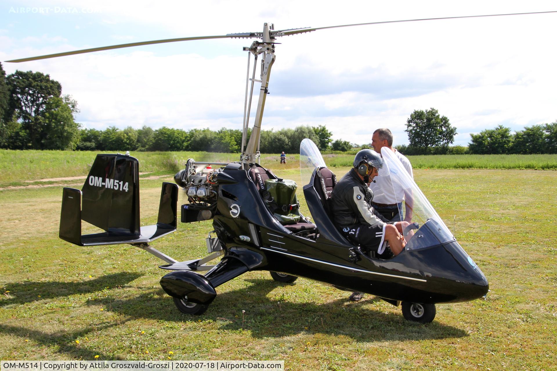 OM-M514, 2016 Apollo Gyro Ag1 C/N 170616, Becsehely-Mura Airfield, Hungary