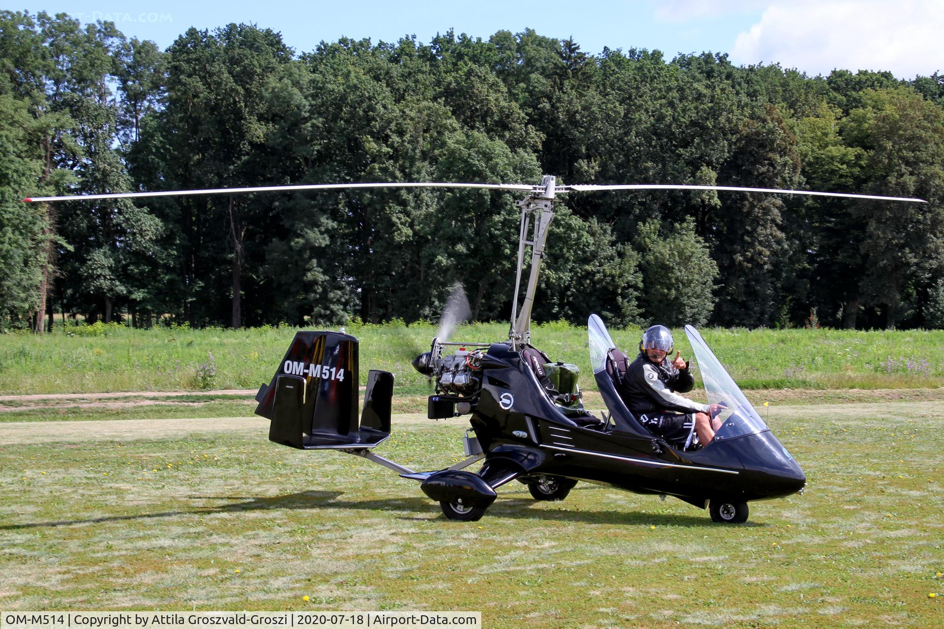 OM-M514, 2016 Apollo Gyro Ag1 C/N 170616, Becsehely-Mura Airfield, Hungary