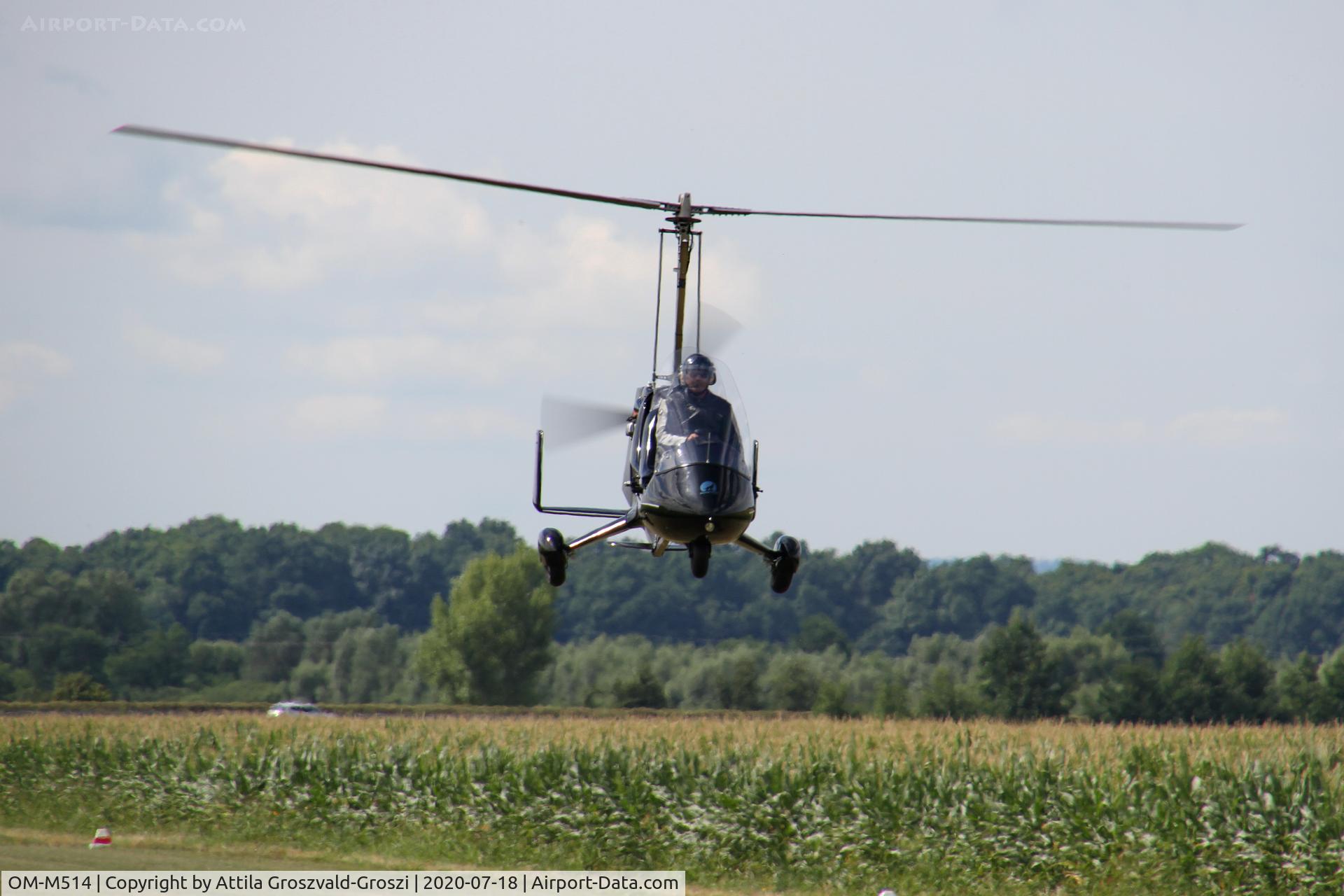 OM-M514, 2016 Apollo Gyro Ag1 C/N 170616, Becsehely-Mura Airfield, Hungary