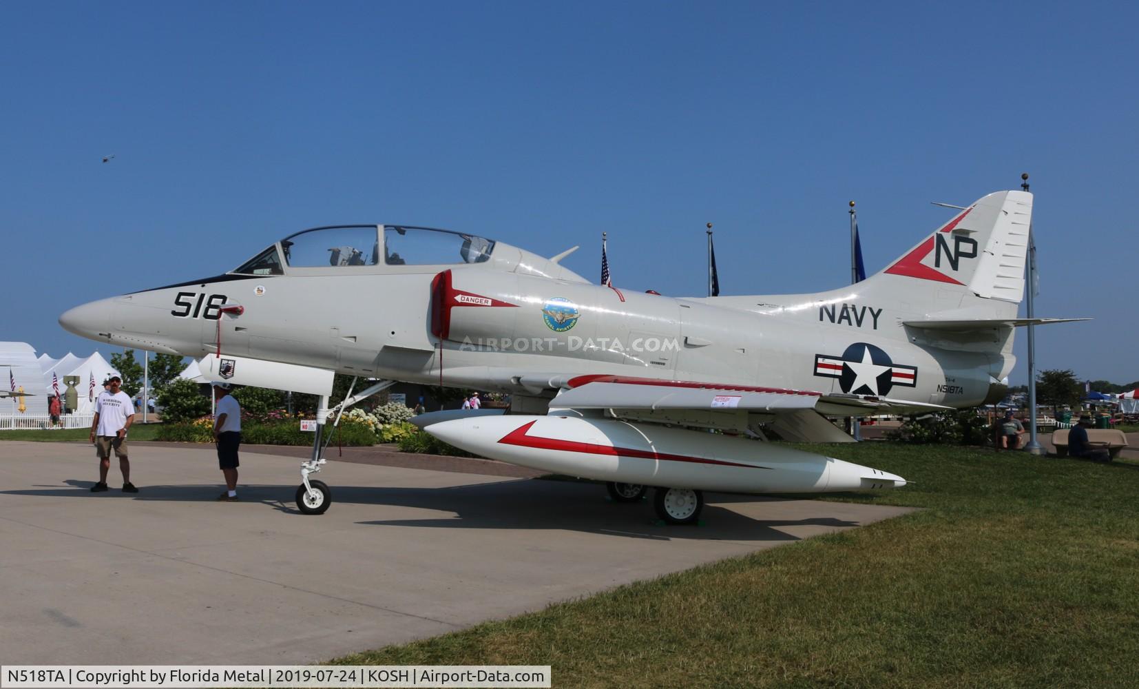 N518TA, 2010 Douglas TA-4J Skyhawk C/N 14291, OSH 2019