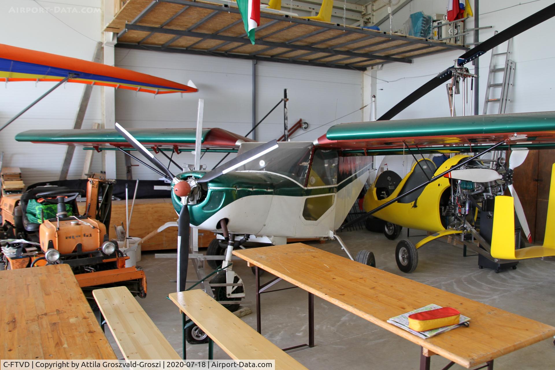 C-FTVD, 1995 Zenair STOL CH-701 C/N 7-1908, Becsehely-Mura Airfield, Hungary