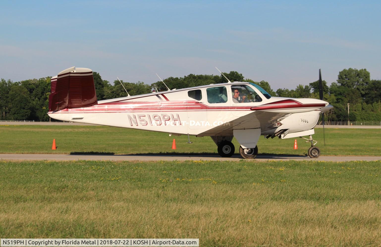 N519PH, 1957 Beech J35 Bonanza C/N D-5413, OSH 2018