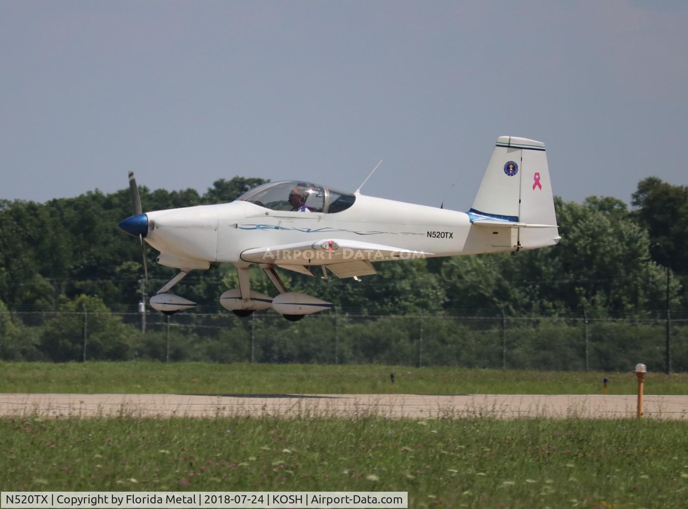 N520TX, 2004 Van's RV-7A C/N 71269, OSH 2018