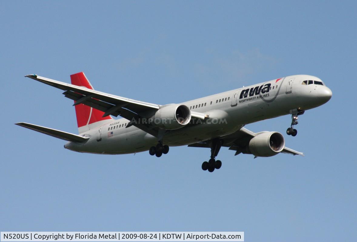 N520US, 1986 Boeing 757-251 C/N 23208, DTW 2009