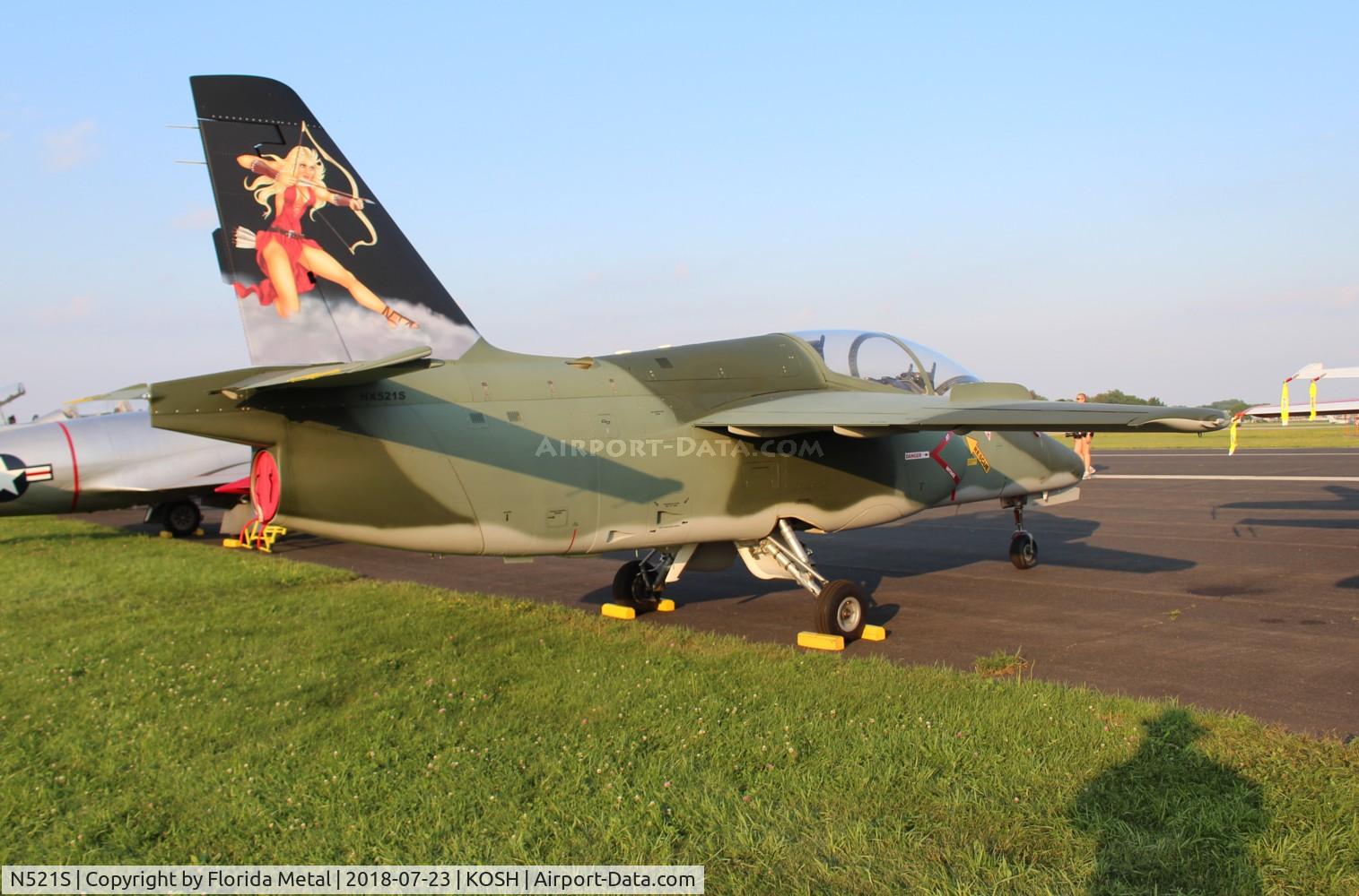 N521S, SIAI-Marchetti S-211 C/N 032/02-021, OSH 2018
