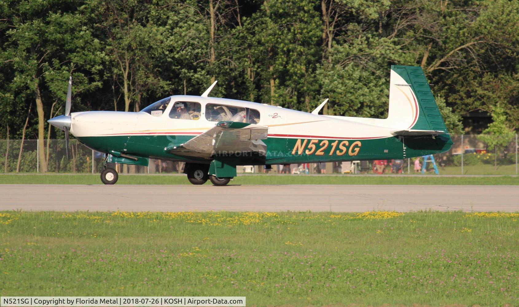 N521SG, 2005 Mooney M20R Ovation C/N 29-0362, OSH 2018