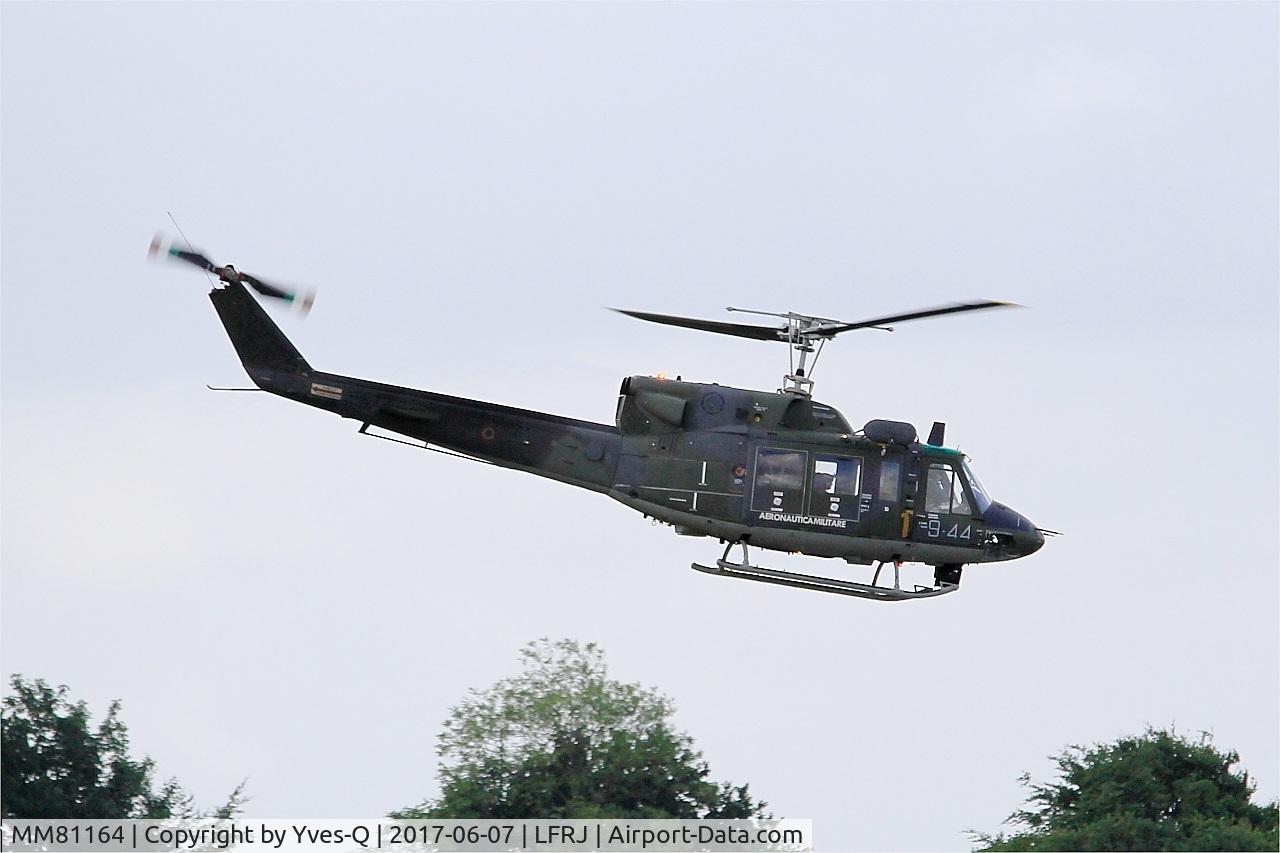 MM81164, Agusta AB-212AM C/N 5821, Agusta AB-212AM, Take off, Landivisiau Naval Air Base (LFRJ) Tiger Meet 2017