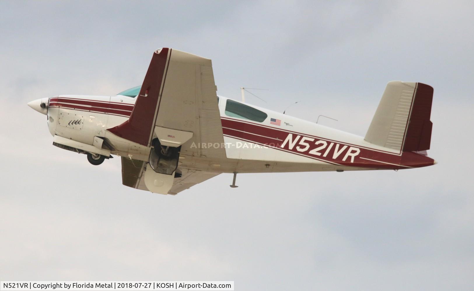 N521VR, 1965 Beech S35 Bonanza C/N D-7922, OSH 2018