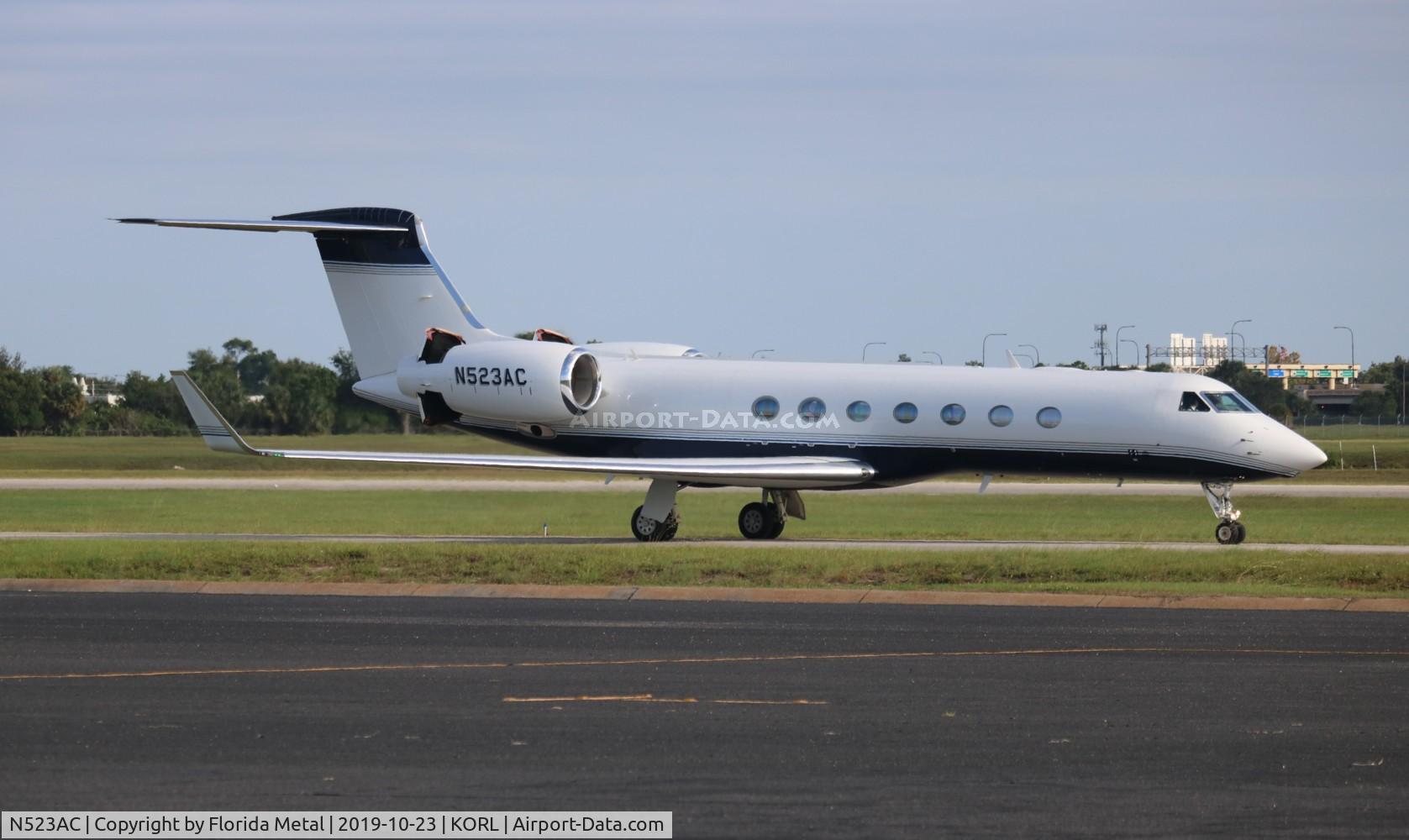 N523AC, 2013 Gulfstream Aerospace GV-SP (G550) C/N 5411, ORL 2019