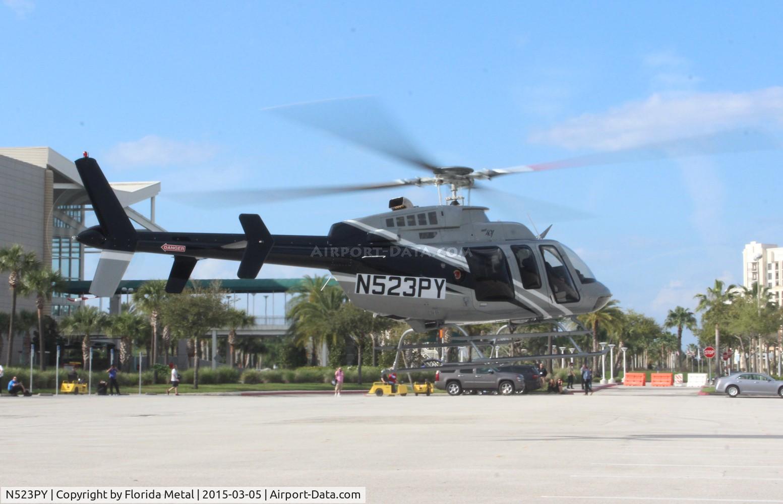 N523PY, 2014 Bell 407 C/N 54155, Heliexpo 2015