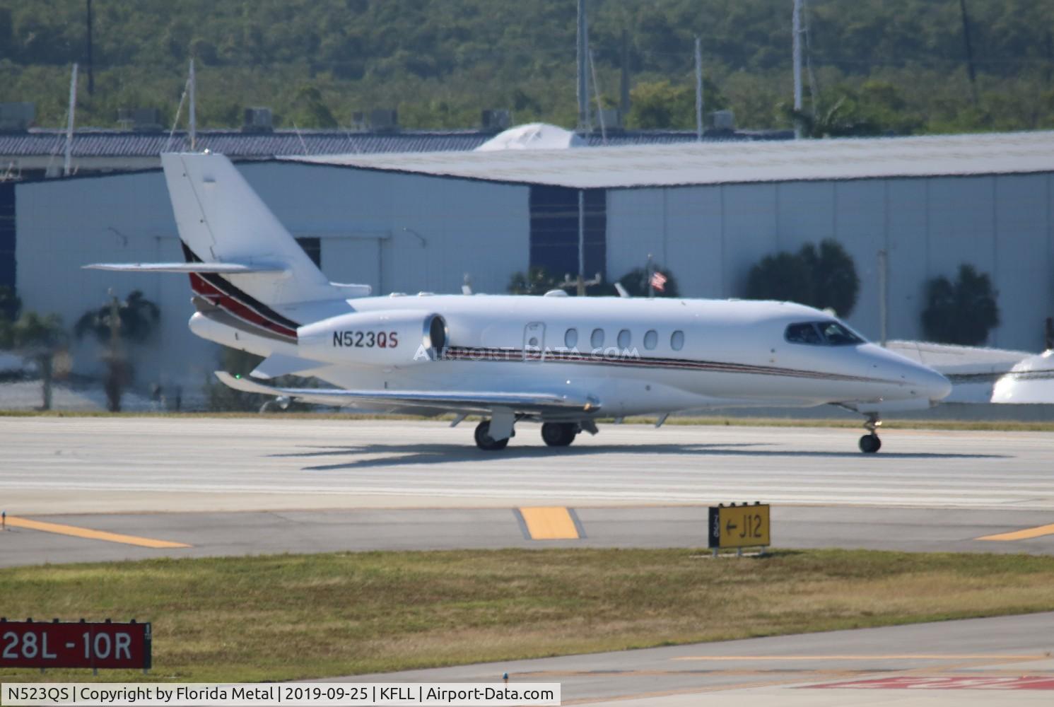 N523QS, 2016 Cessna 680A Citation Latitude C/N 680A-0061, FLL 2019