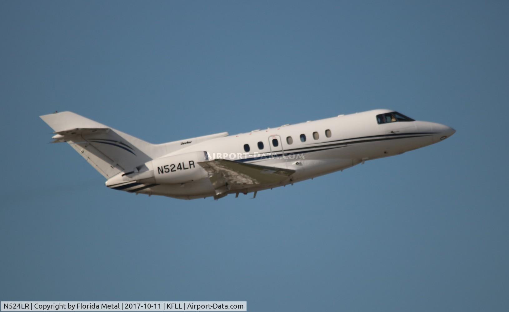 N524LR, 1992 British Aerospace BAe.125-1000A C/N 259024, FLL 2017