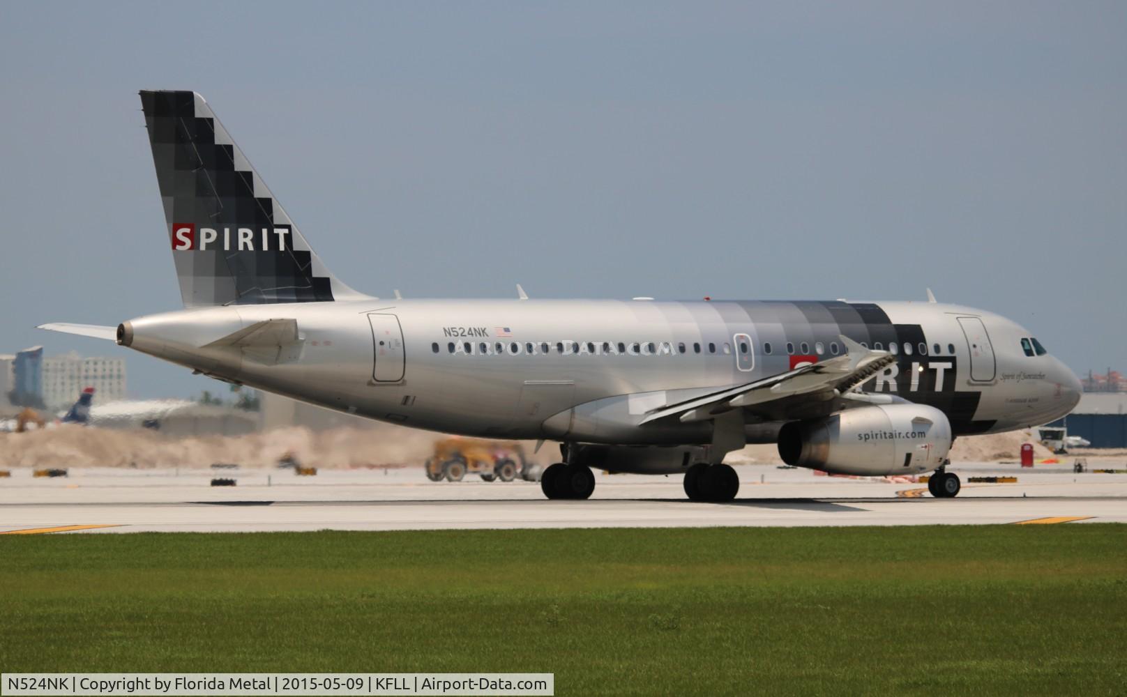 N524NK, 2006 Airbus A319-132 C/N 2929, FLL 2015