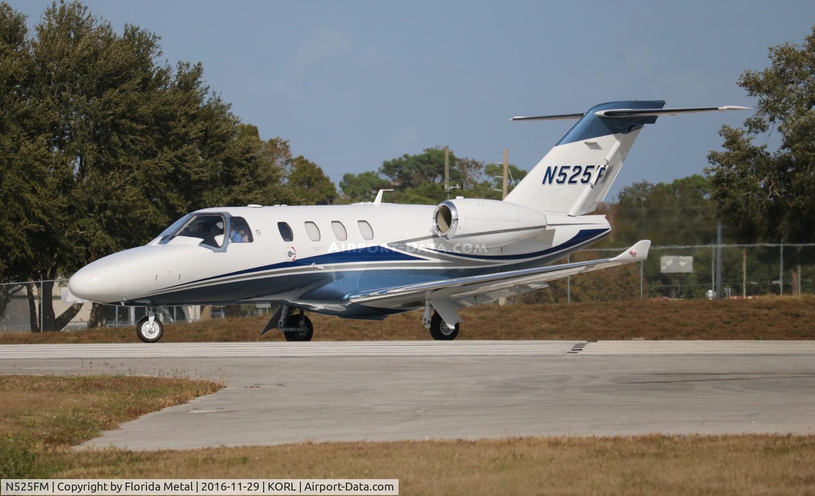 N525FM, 2016 Cessna 525 Citation M2 C/N 525-0930, ORL 2016