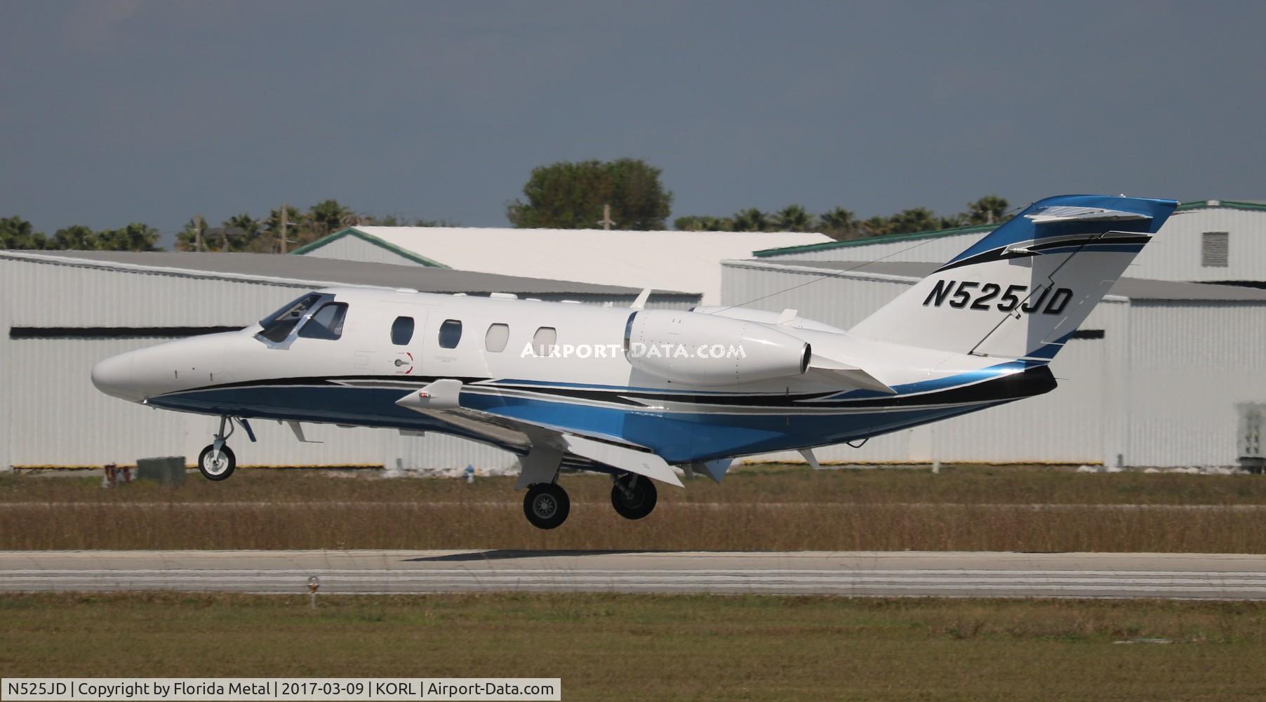 N525JD, 2014 Cessna 525 Citation M2 C/N 525-0819, ORL 2017