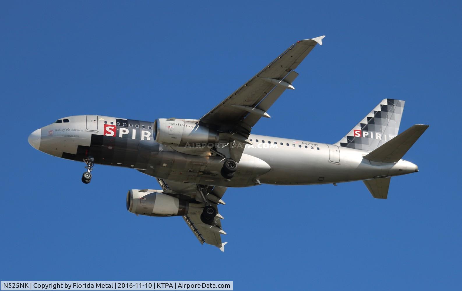 N525NK, 2006 Airbus A319-132 C/N 2942, TPA 2016