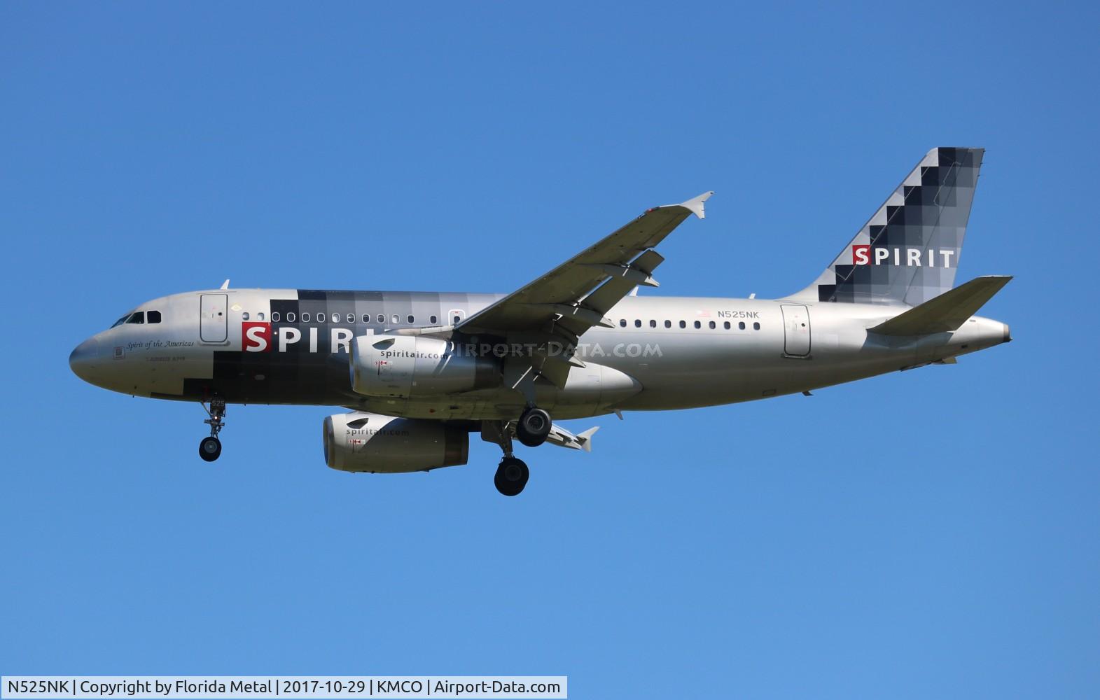 N525NK, 2006 Airbus A319-132 C/N 2942, MCO 2017
