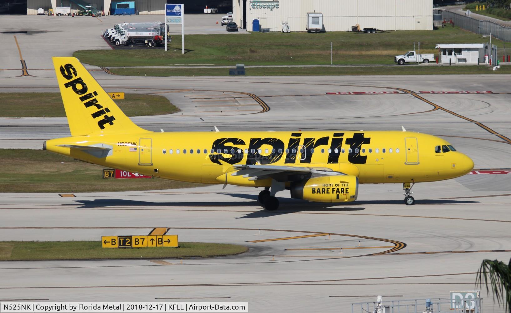 N525NK, 2006 Airbus A319-132 C/N 2942, FLL 2018