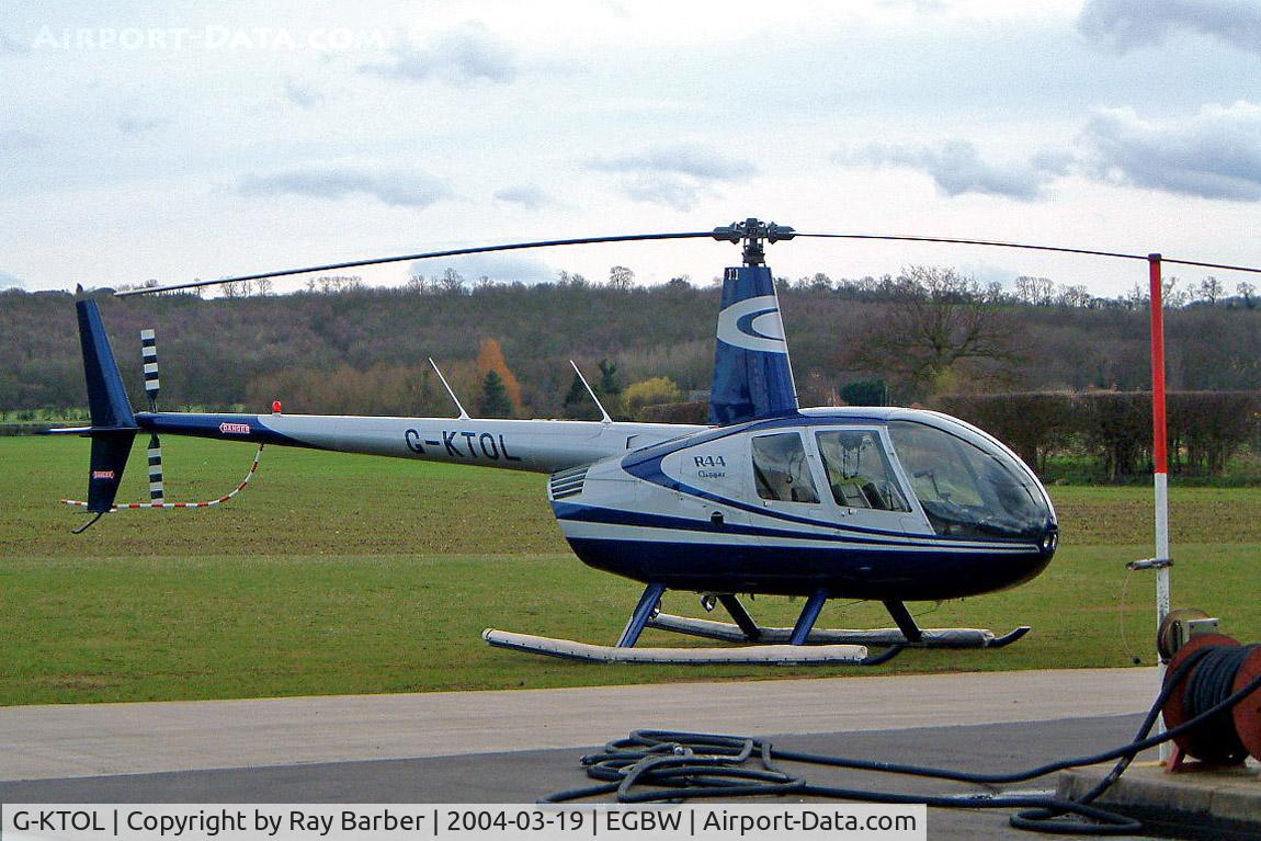 G-KTOL, 2000 Robinson R44 Clipper C/N 0780, G-KTOL   Robinson R-44 Clipper [0780] Wellesbourne Mountford~G 19/03/2004