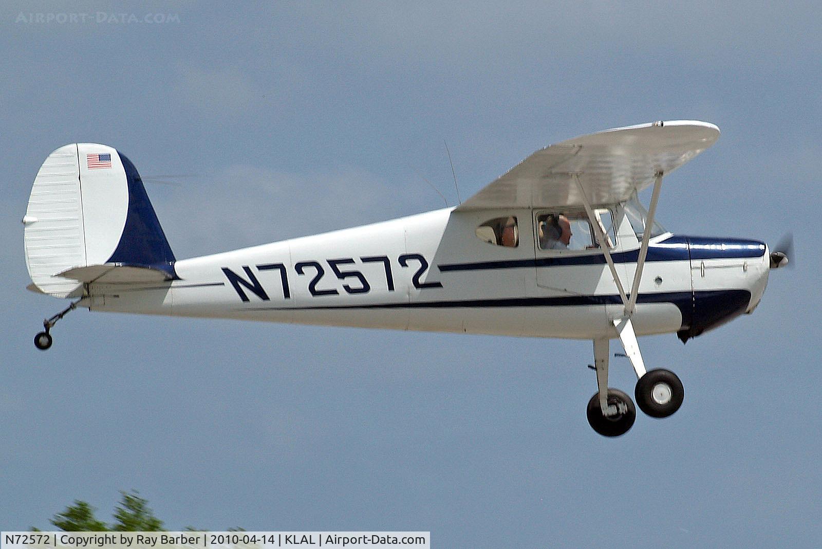 N72572, 1946 Cessna 120 C/N 9742, N72572   Cessna 120 [9742] Lakeland-Linder~N 14/04/2010