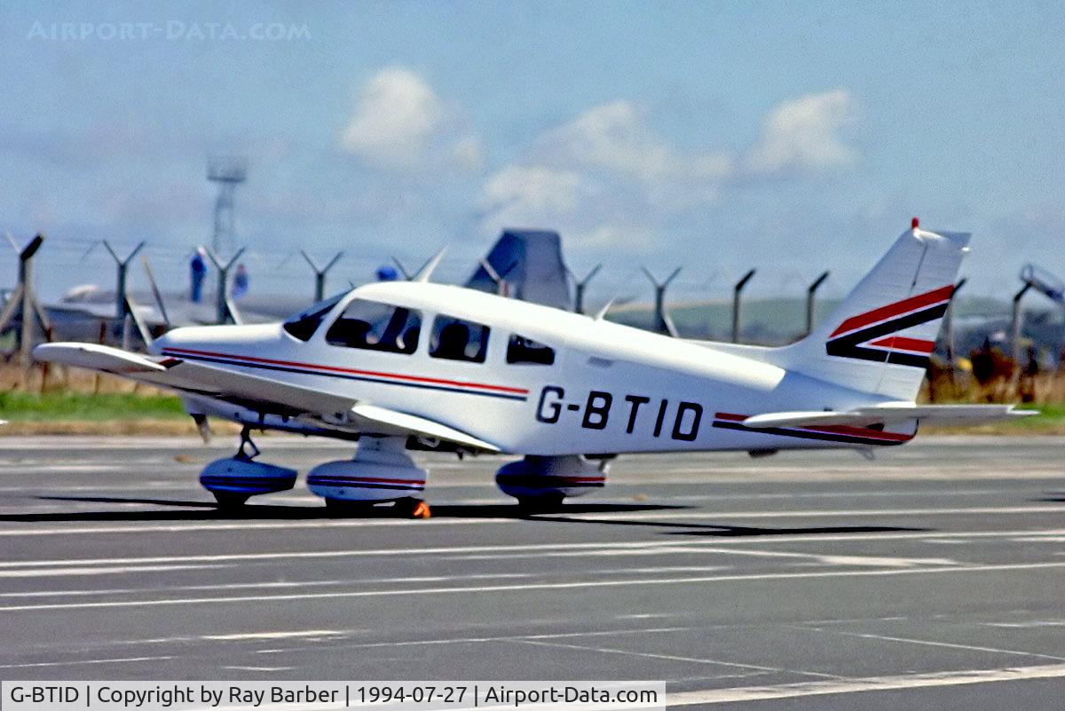 G-BTID, 1985 Piper PA-28-161 Warrior II C/N 28-8116036, G-BTID   Piper PA-28-161 Warrior II [28-8116036]  (Place unknown) @ 27/07/1994